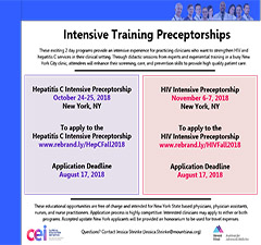 HIV and Hepatitis C Preceptorship Programs